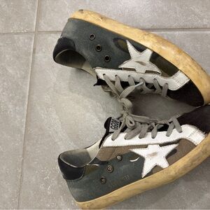 Golden Goose Camo Sneakers
